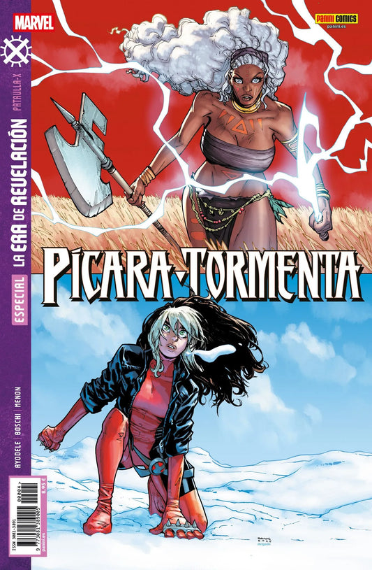 LA ERA DE REVELACION: PICARA / TORMENTA - PANINI MARVEL