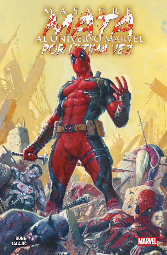 MASACRE MATA AL UNIVERSO MARVEL POR ULTIMA VEZ - PANINI MARVEL