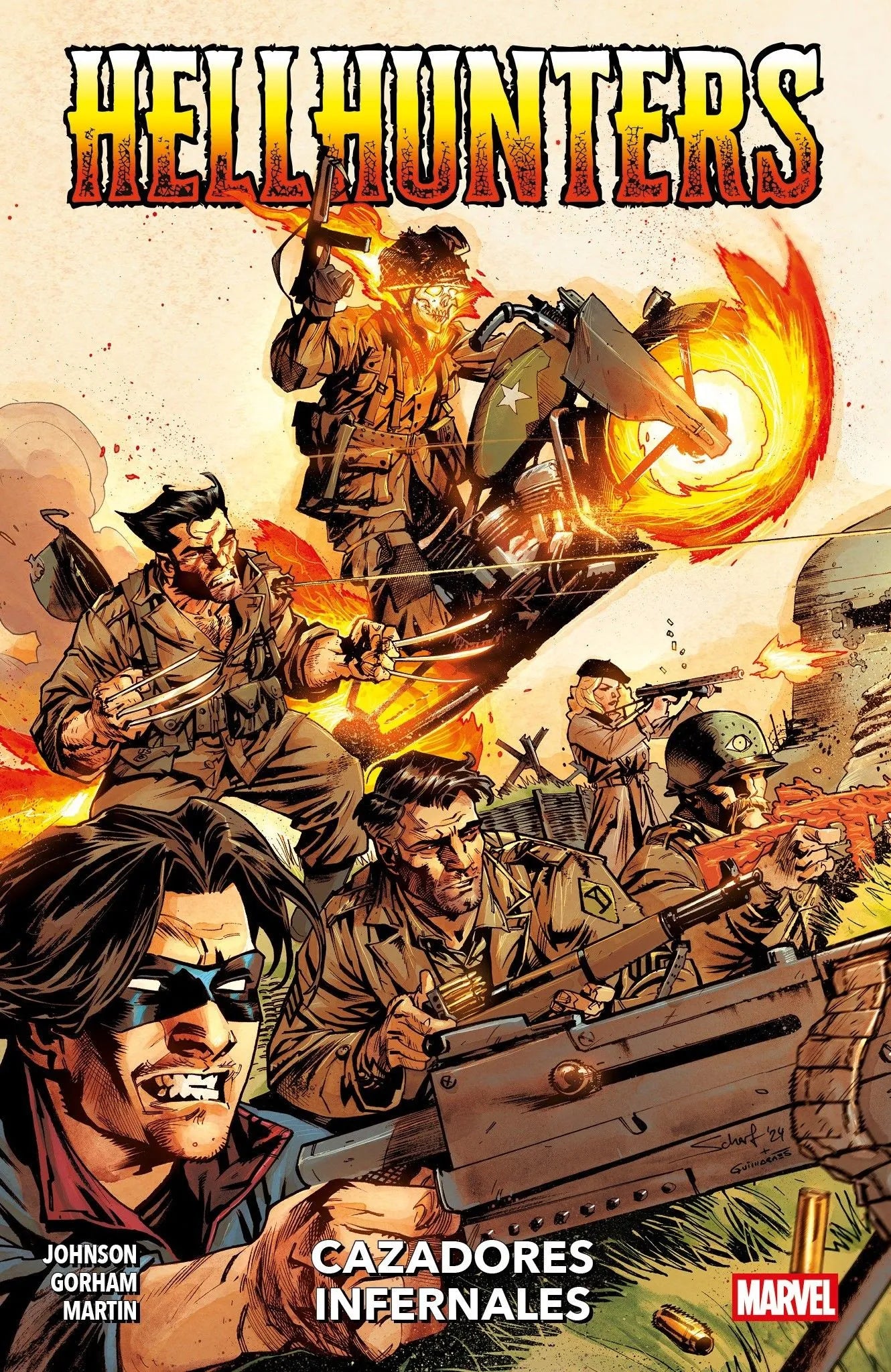 HELLHUNTERS: CAZADORES INFERNALES - PANINI MARVEL