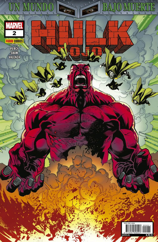 Un mundo bajo Muerte: Hulk Rojo 2 - PANINI COMICS