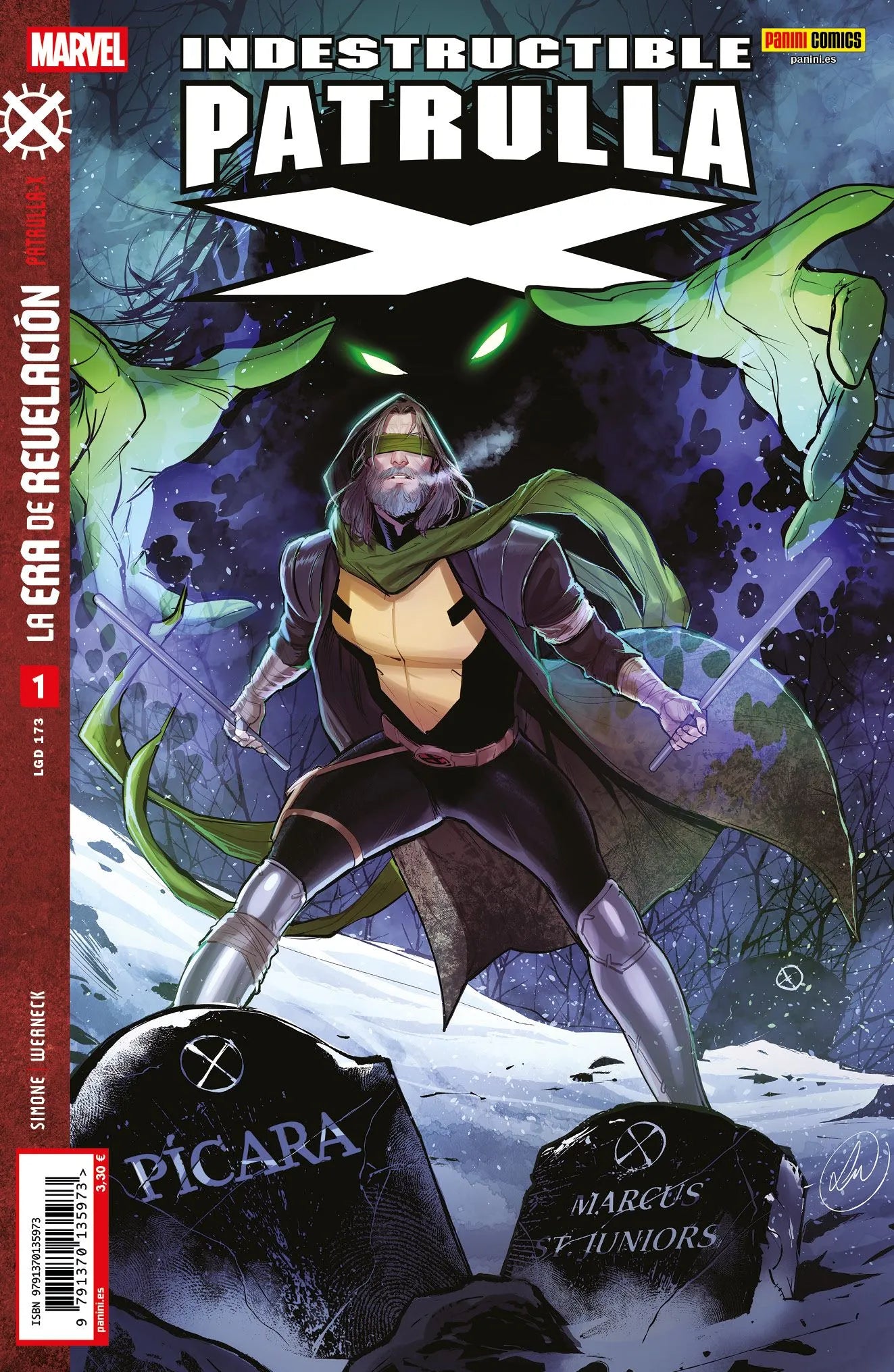 LA ERA DE REVELACIÓN: INDESTRUCTIBLE PATRULLA-X 1 - PANINI COMICS
