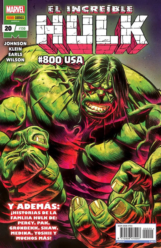 EL INCREÍBLE HULK, VOL.20 - PANINI COMICS