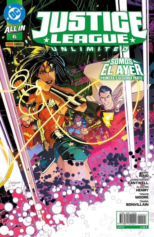 ALL IN JUSTICE LEAGUE UNLIMITED 6 (DC) - PANINI COMICS