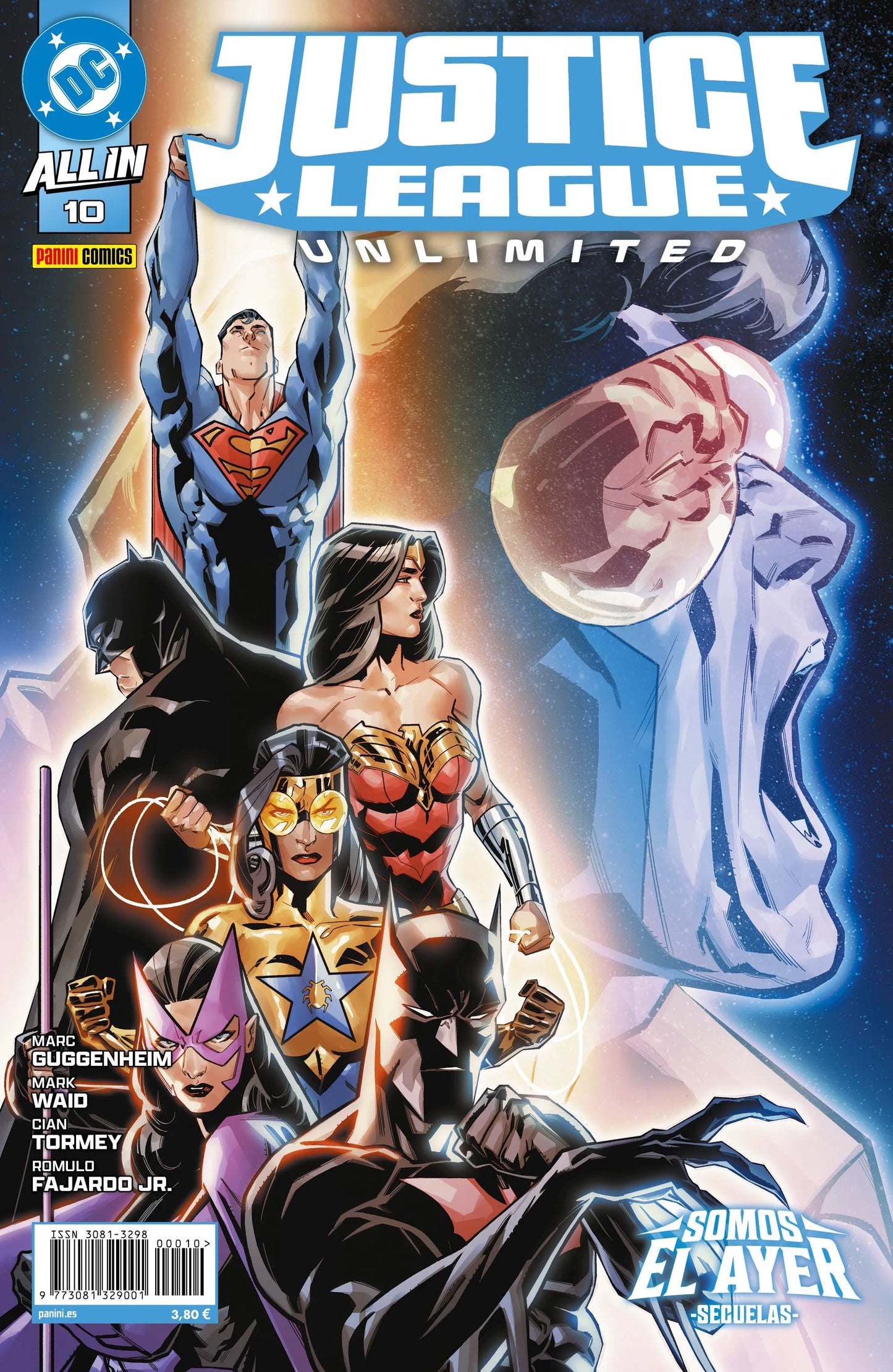ALL IN JUSTICE LEAGUE UNLIMITED 10 (DC) - PANINI COMICS