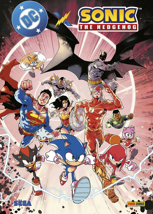 DC X SONIC 1 - PANINI COMICS