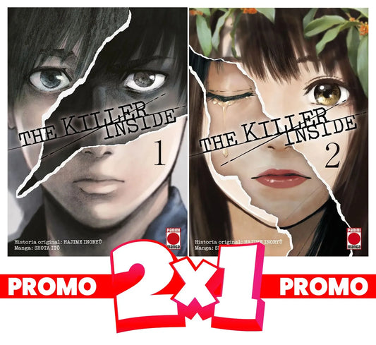 Pack The Killer Inside 1 y 2 - PANINI CÓMICS