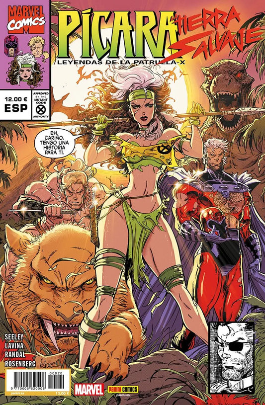 Leyendas de La Patrulla-X: Pícara. La Tierra Salvaje - PANINI COMICS