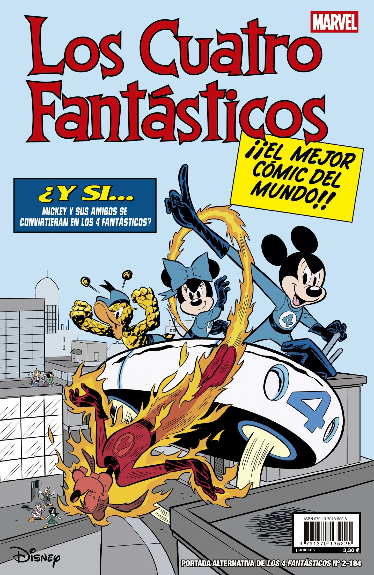 Los 4 Fantásticos 2 (Portada Alternativa Disney Fantastic Four 3) - PANINI COMICS