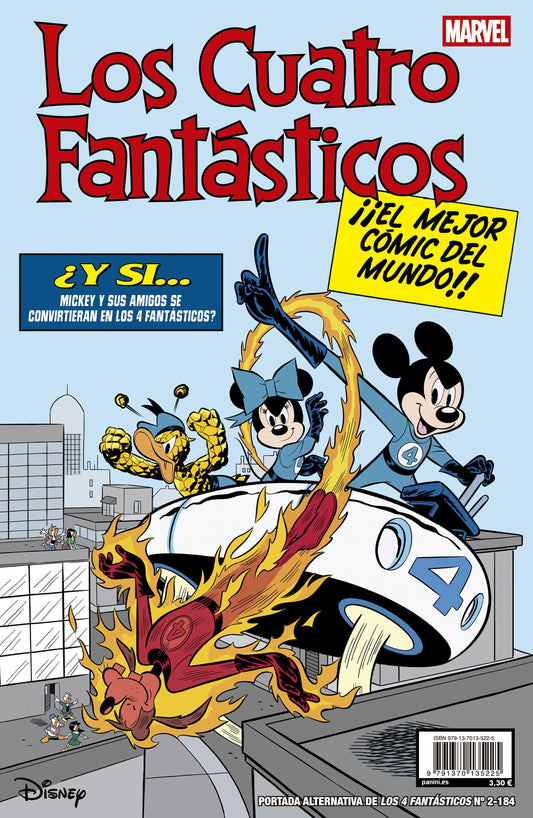 Los 4 Fantásticos 2 (Portada Alternativa Disney Fantastic Four 3) - PANINI COMICS