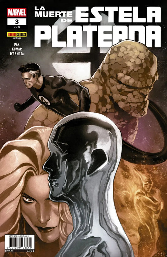 La Muerte de Estela Plateada 3 de 5 - PANINI COMICS