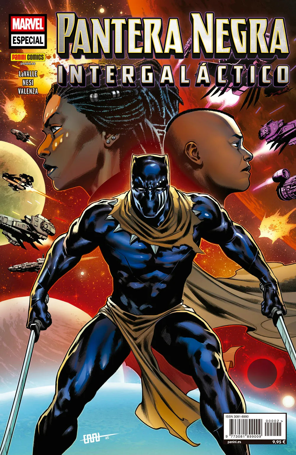 PANTERA NEGRA: INTERGALACTICO - PANINI
