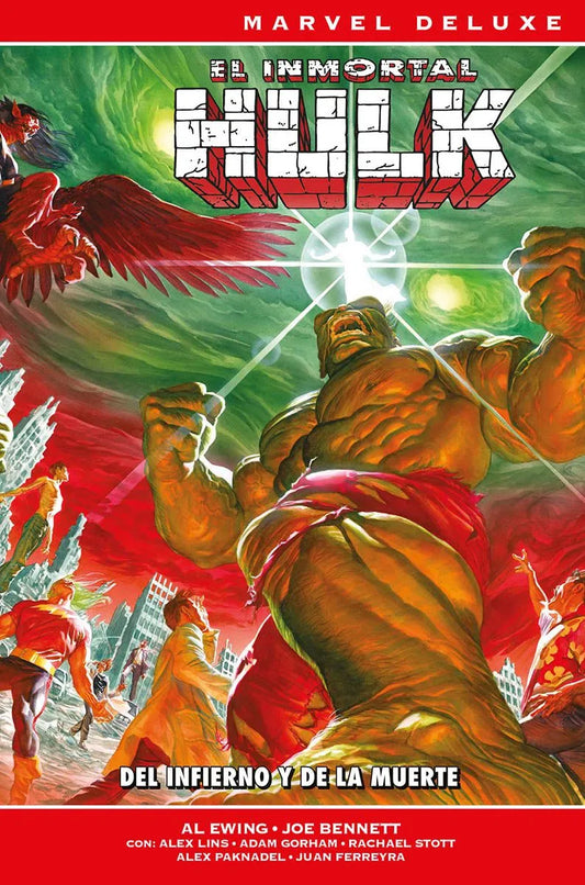 MARVEL DELUXE. EL INMORTAL HULK 5 - DEL INFIERNO Y DE LA MUERTE - PANINI COMICS