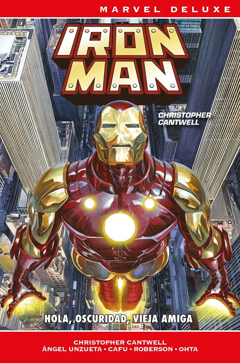 MARVEL DELUXE. IRON MAN DE CHRISTOPHER CANTWELL 2 - PANINI COMIC