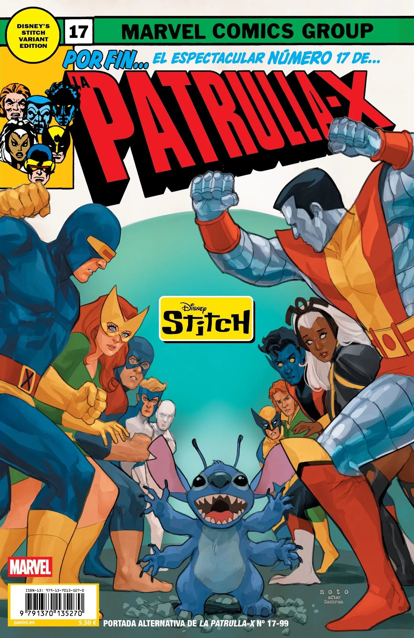 PATRULLA-X, VOL.17 (Portada Alternativa Disney Stitch) - PANINI COMICS