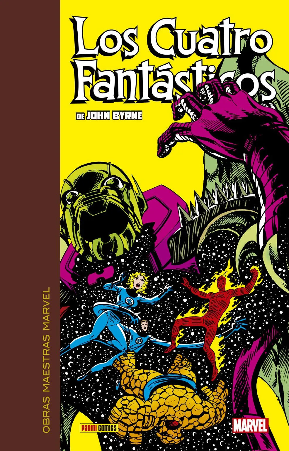 OBRAS MAESTRAS MARVEL. LOS CUATRO FANTASTICOS DE JOHN BYRNE 03 DE 07 - PANINI MARVEL