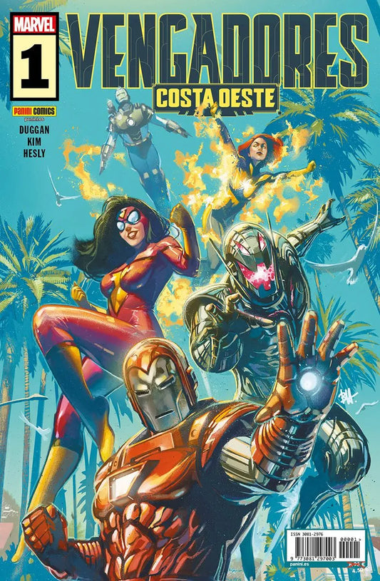 Los Vengadores Costa Oeste 1 - PANINI CÓMICS