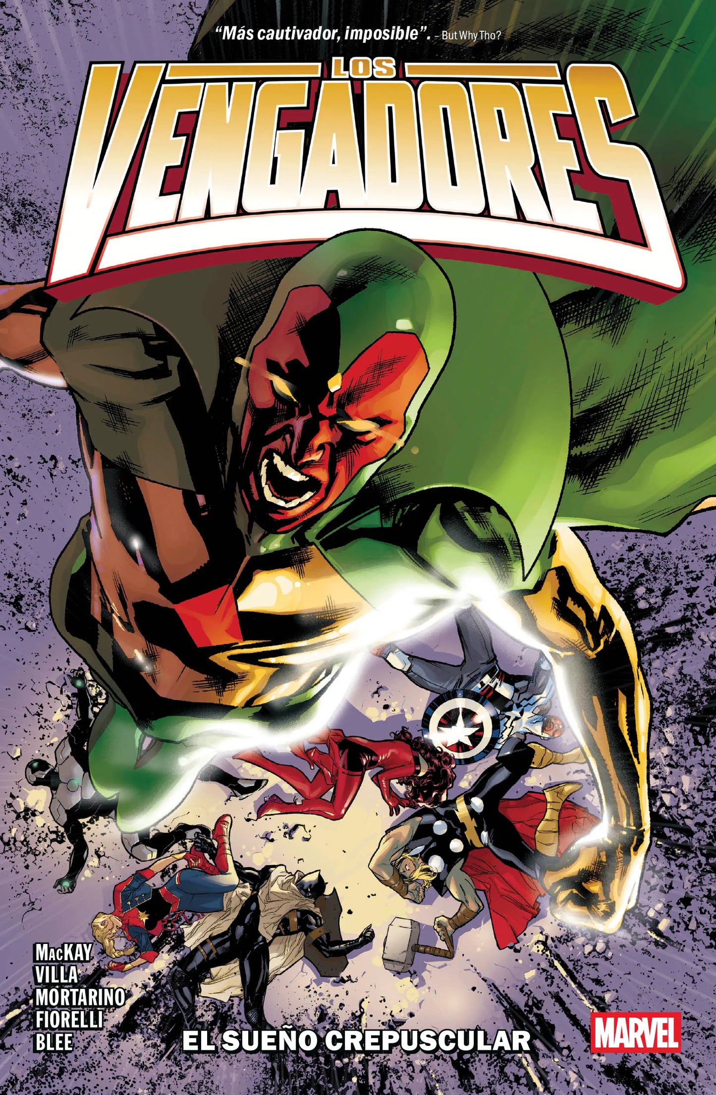 MARVEL PREMIERE.  LOS VENGADORES DE JED MACKAY 2. EL SUEÑO CREPUSCULAR - PANINI