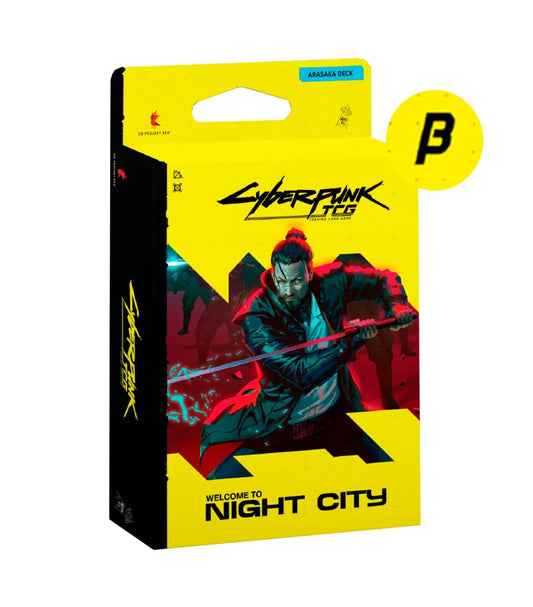 Starter Deck Display - Embracing Power Welcome to Night City Beta Inglés - Cyberpunk TCG (Copia)