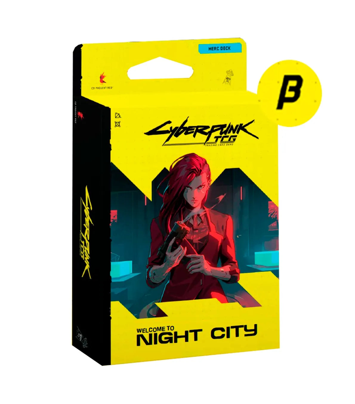 Starter Deck Display The Heist Welcome to Night City Beta Inglés - Cyberpunk TCG