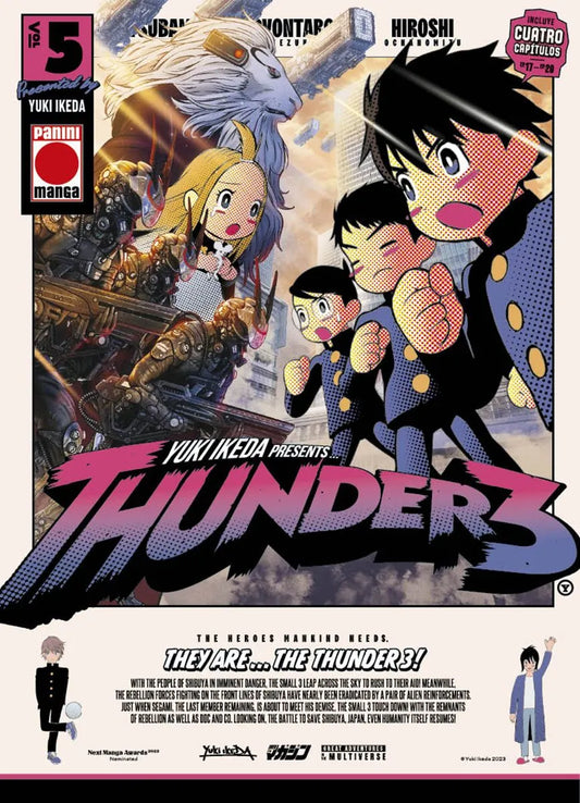 THUNDER 3, VOL.5 - PANINI MANGA