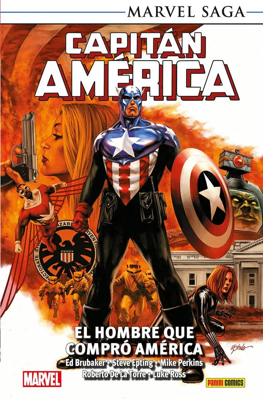 MARVEL SAGA TPB. CAPITÁN AMÉRICA 7 - PANINI CÓMICS
