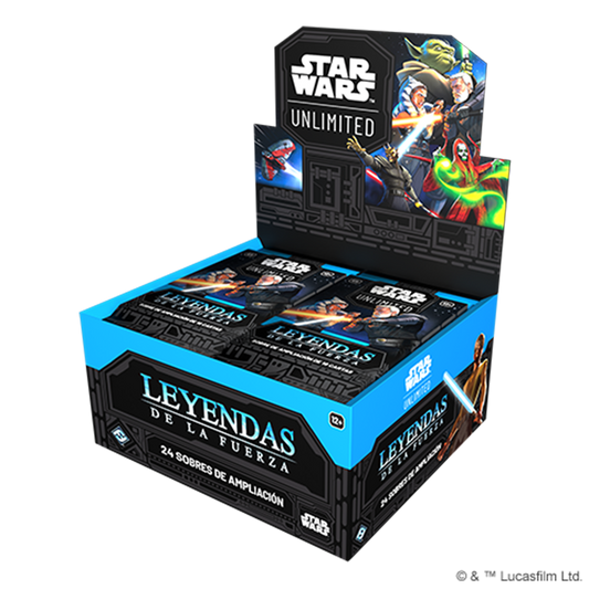 SWU: Leyendas de la Fuerza Sobres (ESPAÑOL)  - STAR WARS UNLIMITED