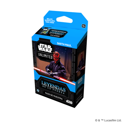 SWU: Leyendas de la Fuerza Mazos de Muestra - STAR WARS UNLIMITED