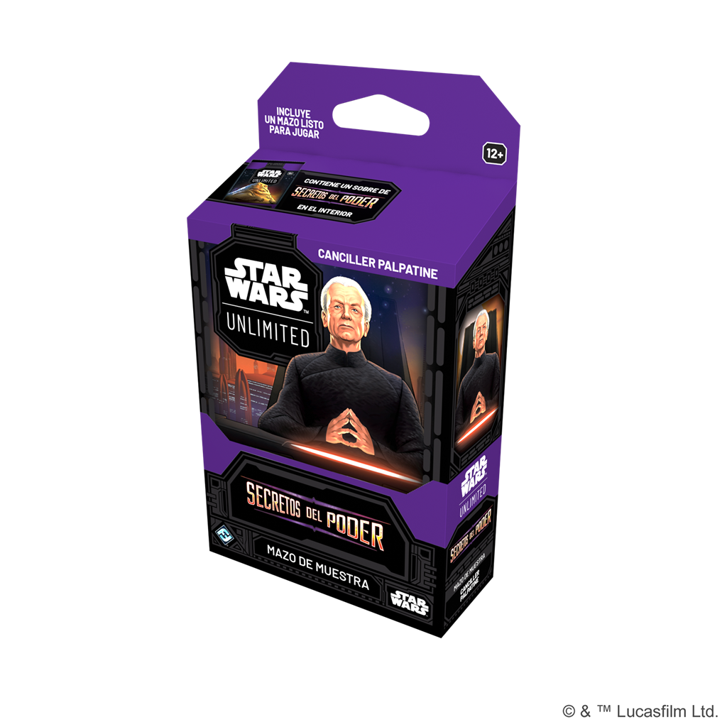 SWU: Secretos del Poder Mazos de muestra - STAR WARS UNLIMITED