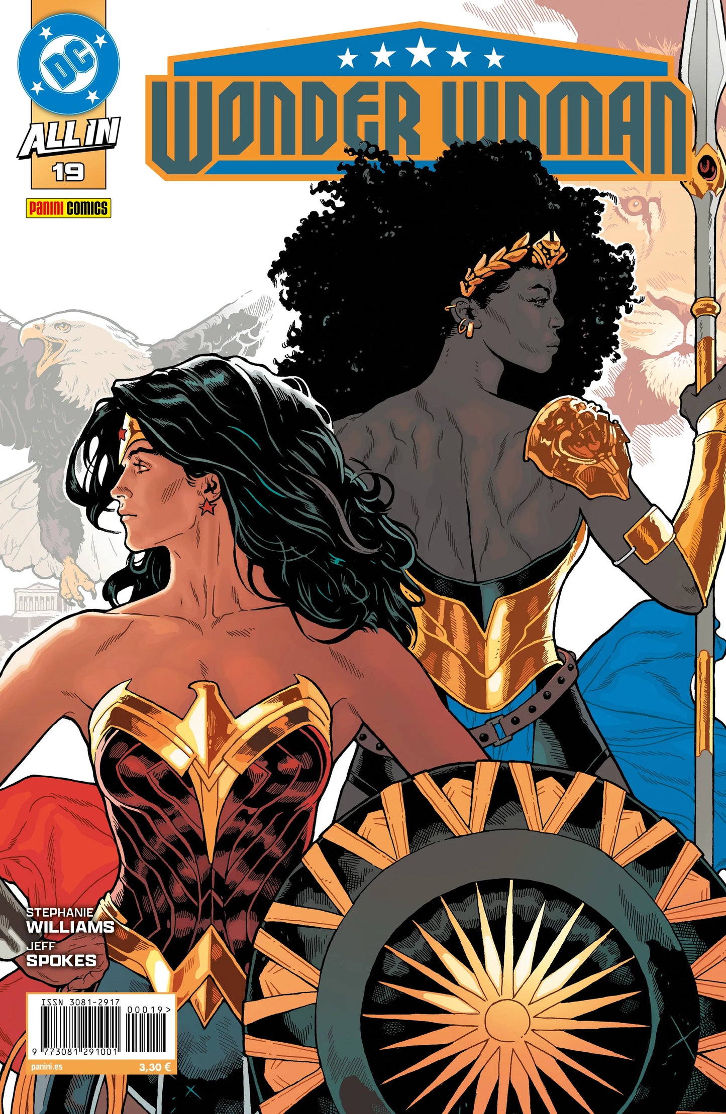 ALL IN WONDER WOMAN 19 - PANINI