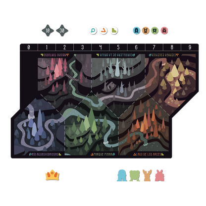 JUEGO DE MESA Twisted Cryptids