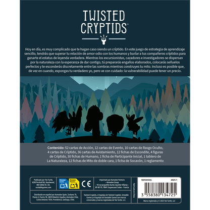 JUEGO DE MESA Twisted Cryptids
