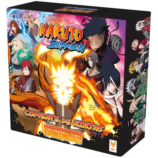 JUEGO DE MESA Naruto Shippuden: Combate de Ninjas