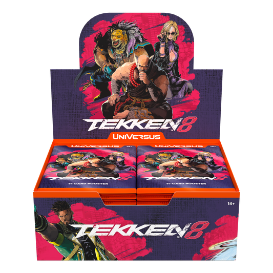 Universus - TEKKEN 8 Booster Display (24 Boosters) - inglés