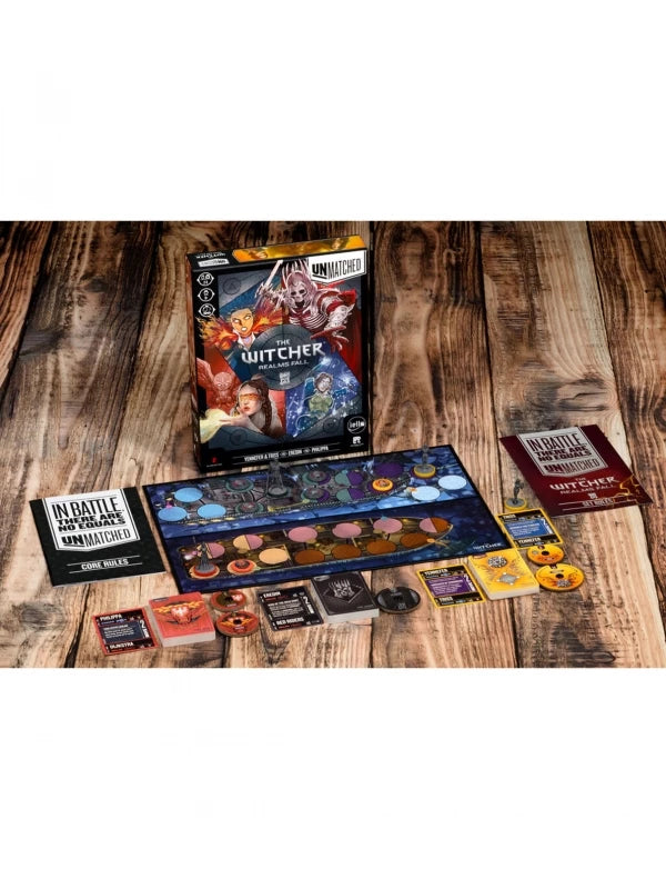 Unmatched The Witcher: Realms Fall En Español Juego de mesa - Tcg Factory
