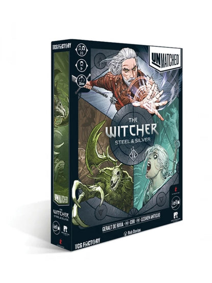 Unmatched The Witcher: Steel & Silver En Español Juego de mesa - Tcg Factory