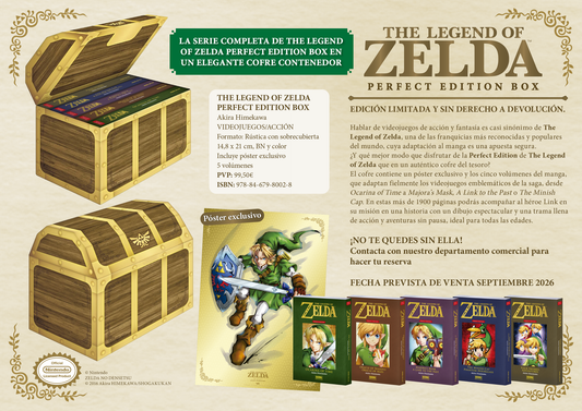(PREVENTA) The Legend of Zelda Perfect Edition - NORMA CÓMICS
