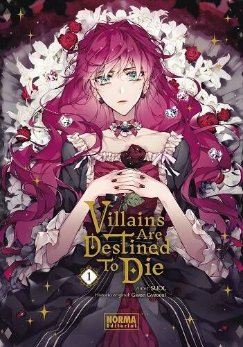 VILLAINS ARE DESTINED TO DIE 1  - NORMA EDITORIAL