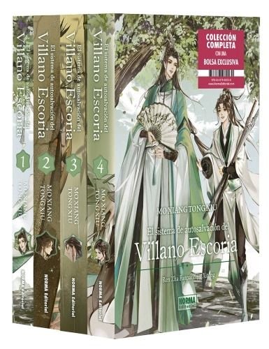 PACK EL SISTEMA DE AUTOSALVACIÓN DEL VILLANO ESCORIA (Novela) (Serie Completa) - NORMA