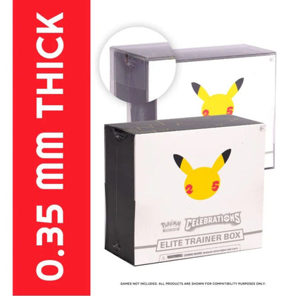 Caja de PET pack de 5 Protector para Booster Boxes / Elite Trainer Boxes Ver. 2