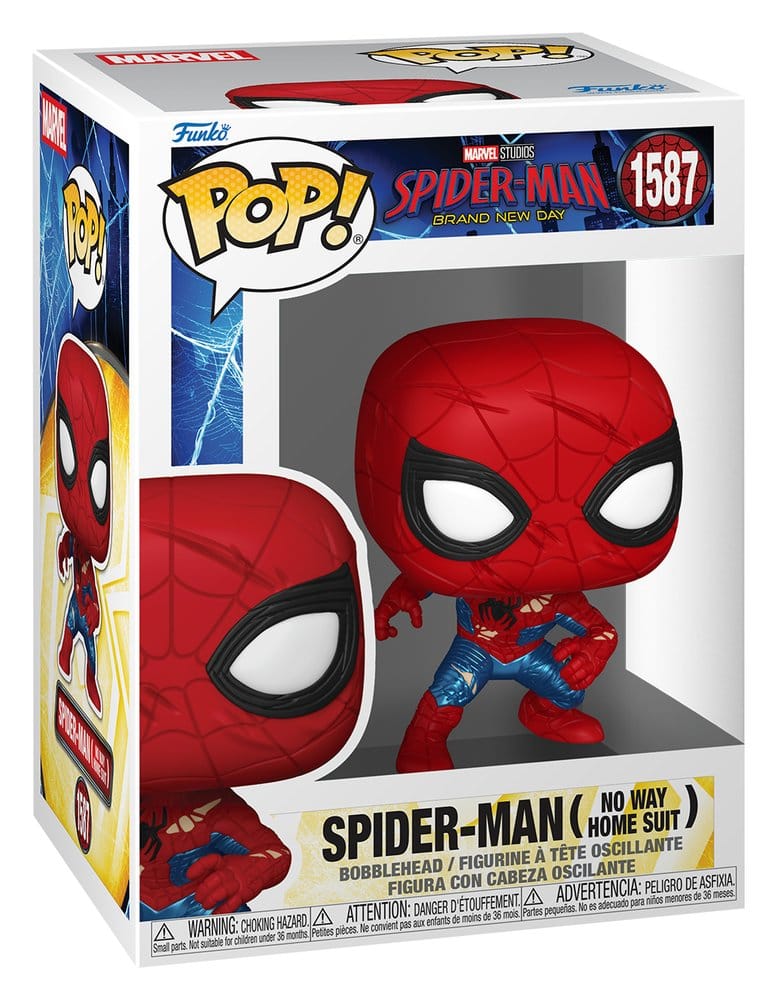 Spider-Man: Brand New Day Figura POP! Vinyl Spider-Man (No Way Home Suit) (Brand New Day) 9 cm