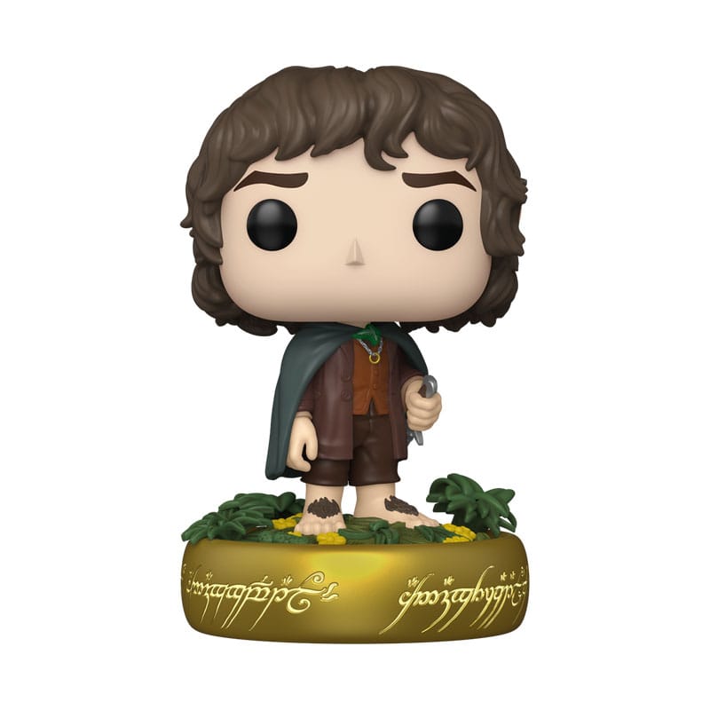 El Señor de los Anillos FUNKO POP! Plus Movies Vinyl Figuren Frodo Baggins(GW) 9 cm
