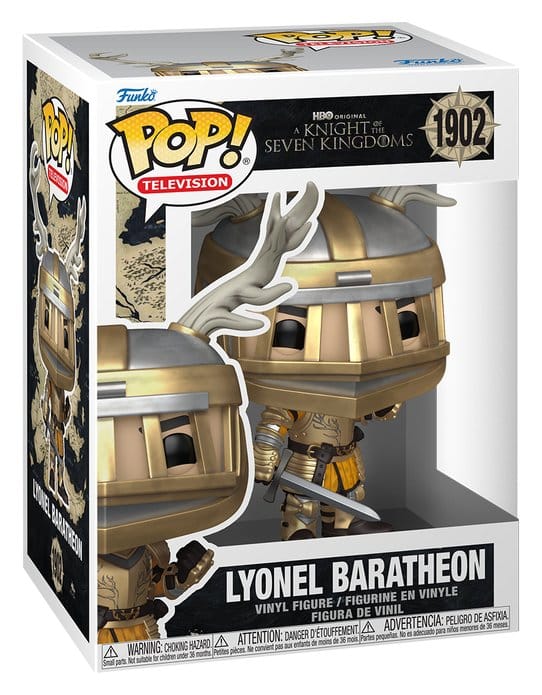 A Knight of the Seven Kingdoms FUNKO POP! TV Vinyl Figuren Lyonel Baratheon 9 cm