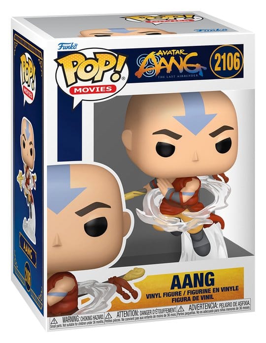 Aang - TLA Lost Realm Figura FUNKO POP! Animation Vinyl Aang 9 cm