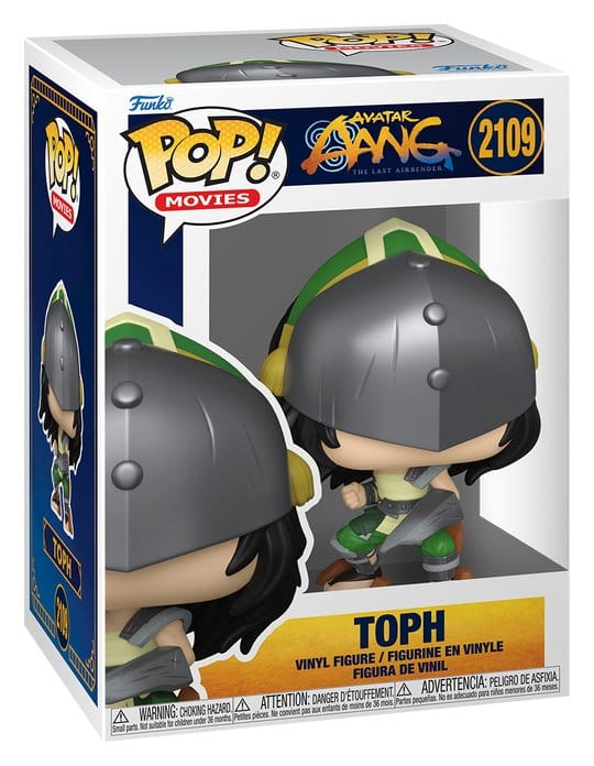 Aang - TLA Lost Realm Figura FUNKO POP! Animation Vinyl Toph 9 cm