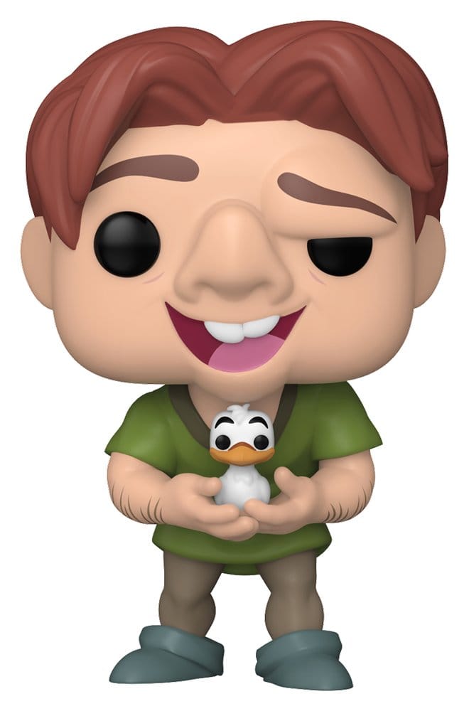 El jorobado de Notre Dame Figura FUNKO POP! Vinyl Quasimodo with Bird 9 cm