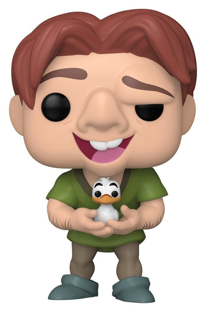 El jorobado de Notre Dame Figura FUNKO POP! Vinyl Quasimodo with Bird 9 cm