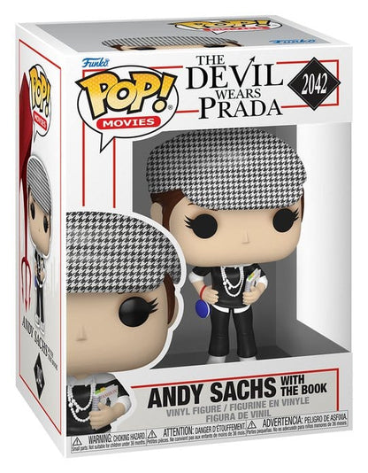 El diablo viste de Prada Figura FUNKO POP! Movies Vinyl Andy Sachs? withThe Book 9 cm