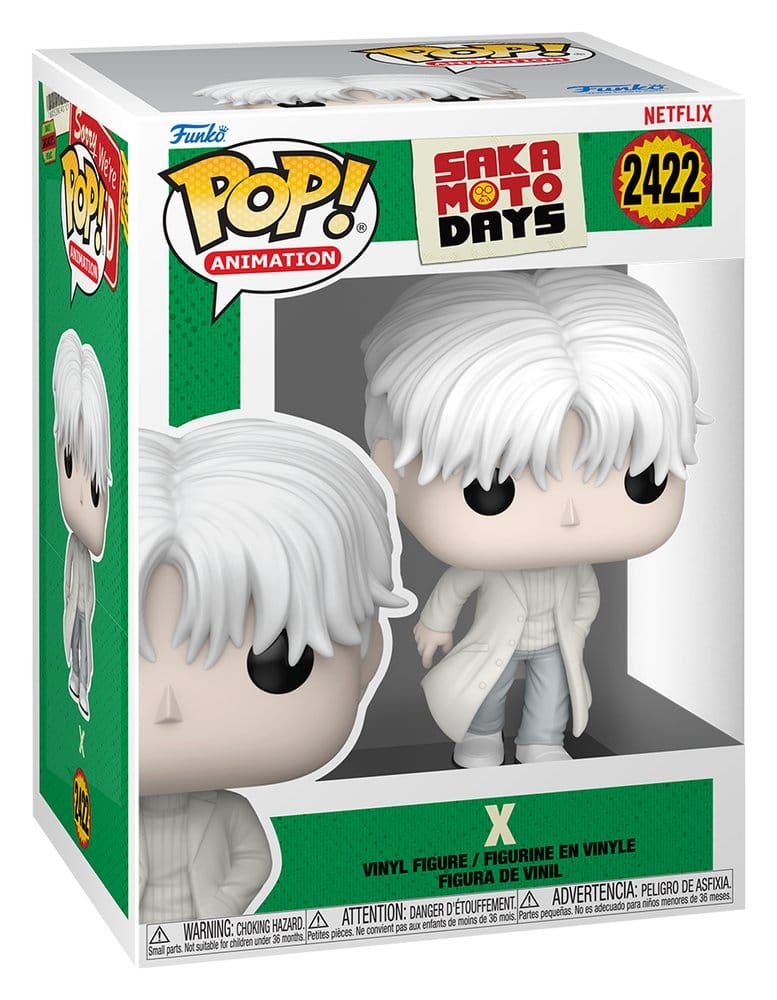 Sakamoto Days Figura FUNKO POP! Animation Vinyl Kei "X" 9 cm