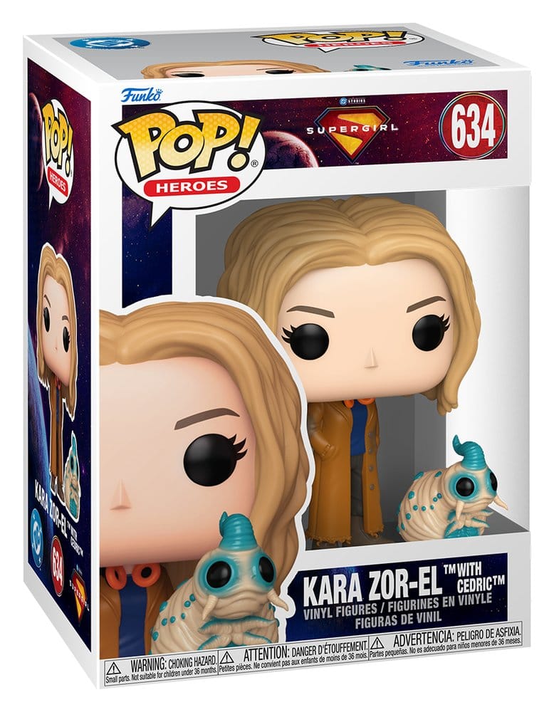 Supergirl (2026) Figura FUNKO POP! Vinyl Kara Zor-El With Cedric 9 cm