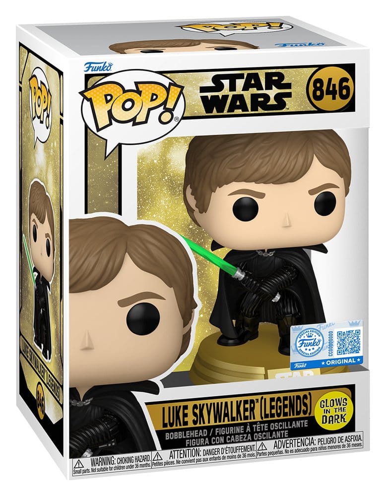 Star Wars Legends Figura FUNKO POP! Vinyl Luke(GW) 9 cm